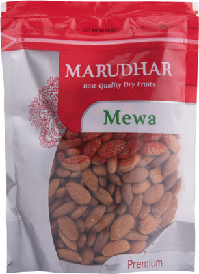 

Marudhar Mewa Extra Bold Californian (Badam) Almonds(500 g, Pouch)