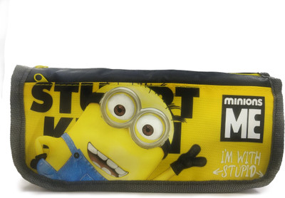 

Maurya Pustak Bhawan Minions Grey na Art Artificial Leather Pencil Box(Set of 1, Grey)