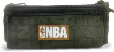 

Maurya Pustak Bhawan Nba Solid color Pencil Pouch Green NA Art Artificial Leather Pencil Box(Set of 1, Dark Green)