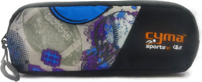 

Maurya Pustak Bhawan Cyma Sports Pencil Pouch Grey Blue na Art Artificial Leather Pencil Box(Set of 1, Multicolor)