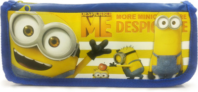 

Maurya Pustak Bhawan Minions Ultramarine Blue na Art Artificial Leather Pencil Box(Set of 1, Blue)