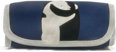 

Maurya Pustak Bhawan Blue Flap Pencil Pouch na Art Artificial Leather Pencil Box(Set of 1, Dark Blue)