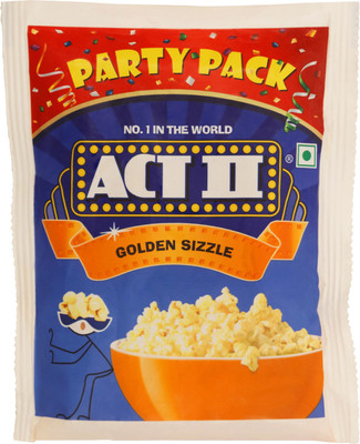 

ACT II Popcorn - Golden Sizzle Party Pack Golden Sizzle Popcorn(120 g)
