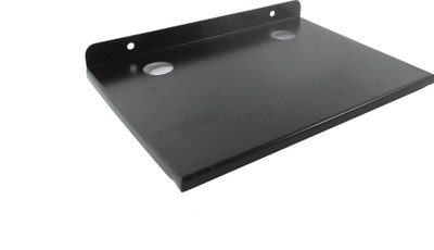 

RoyaL Indian Craft Rust Proof Hard Metal Multipurpose Set Top Box / Speaker Iron Wall Shelf(Number of Shelves - 1, Black)