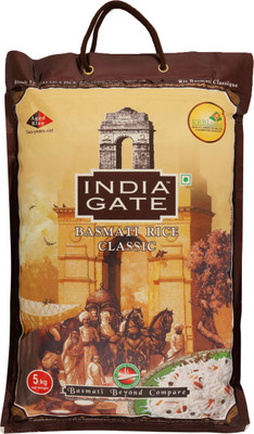 

India Gate Classic Basmati Rice (Long Grain)(5 kg)