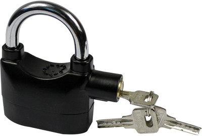 

VibeX ® Motorcycle Motion Sensor Waterproof Security Alarm Padlock Safety Lock(Black)