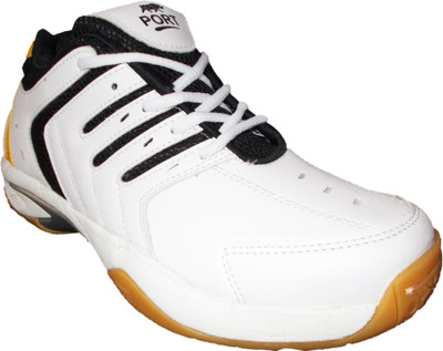 

Port Supark Badminton Shoes For Men(White