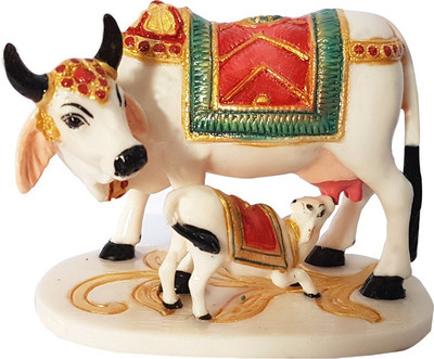 

NOWAL'S Decorative Showpiece - 10 cm(Plastic, White)