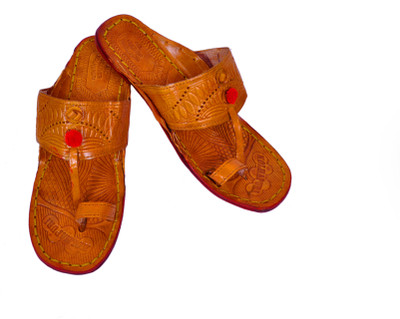 

Kolhapuri Men Tan Sandals