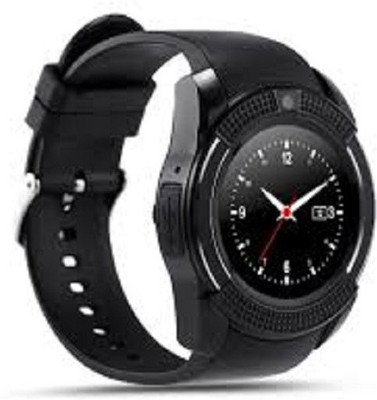 

Techno Frost C6 Black Smartwatch(Black Strap Regular)
