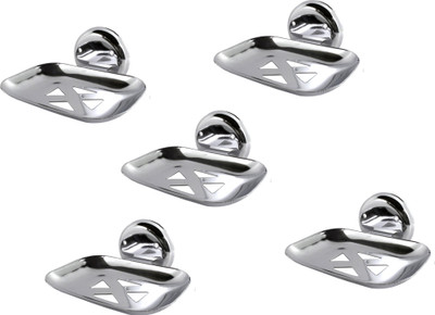 

DECZO Style Pro Set of 5 Stainless Steel Soap Holders(Silver)