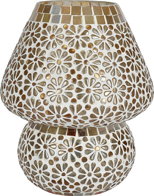 

Sarjeet Decors Handicraft Fancy Light Table Lamp(30 cm, Yellow)