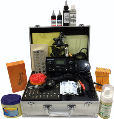 

Mumbai Tattoo Professional Kit-01 Permanent Tattoo Kit