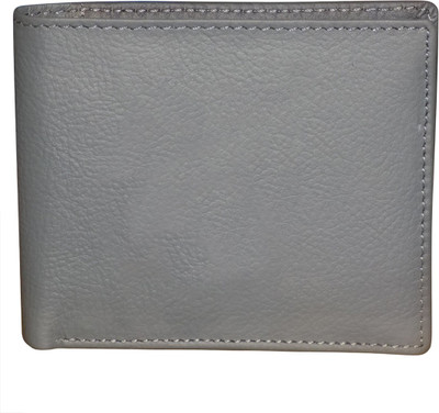

Kan Brown Genuine Leather Wallet/Card holder/Money clip/Document Holder for Men(Grey)