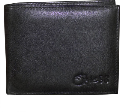 

Style 98 Men Black Genuine Leather Card Holder(2 Card Slots)