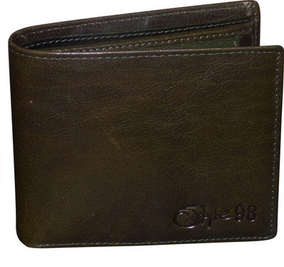 

Style 98 Men Green Genuine Leather Card Holder(5 Card Slots)
