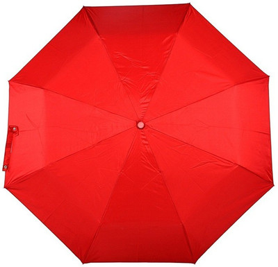 

Bizarro.in 3 Fold Plain Colour Office Men::Women_17 Umbrella(Red)