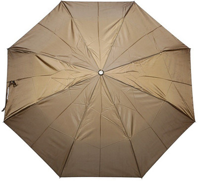 

Bizarro.in 3 Fold Plain Colour Office Men::Women_12 Umbrella(Brown)