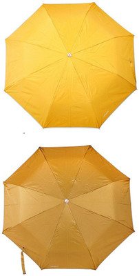 

Bizarro.in 3 Fold Set of 2 Plain Office Men::Women_377 Umbrella(Yellow)
