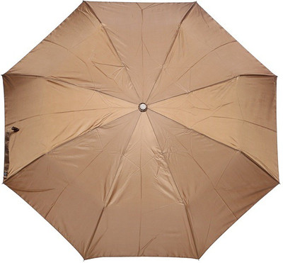 

Bizarro.in 3 Fold Plain Colour Office Men::Women_4 Umbrella(Brown)