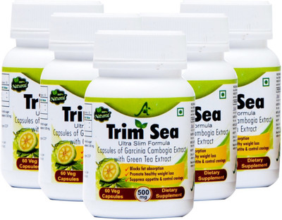 

TRIMSEA ultra slim formula- 60% HCA + 90% EGCG for weight management,fat burner ( 300 capsules)(1500 g)