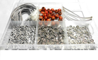 

AM Necklace Making Silver Materials Kit - With Jewellery Storage Box !!