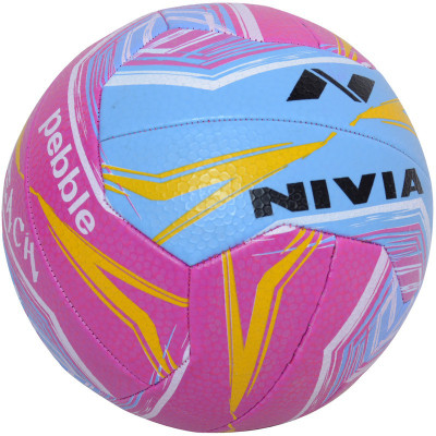 

Nivia BEACH VOLLEY BALL Volleyball - Size: (Pack of 1, Pink, Blue