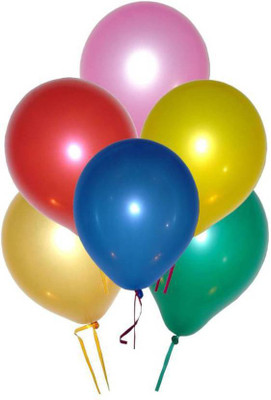 

Jamboree Solid Multicolor 50 pcs Balloon(Multicolor, Pack of 50)