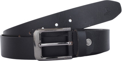 

K London Men Casual, Formal Black Genuine Leather Belt