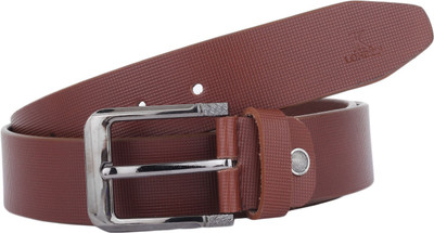 

K London Men Casual, Formal Brown Genuine Leather Belt, Tan