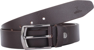 

K London Men Casual, Formal Brown Genuine Leather Belt