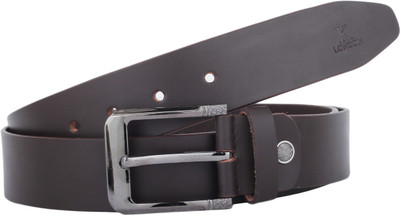

K London Men Casual, Formal Brown Genuine Leather Belt