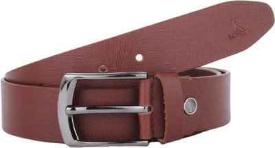 

K London Men Casual, Formal Brown Genuine Leather Belt, Tan