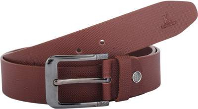 

K London Men Casual, Formal Brown Genuine Leather Belt, Tan