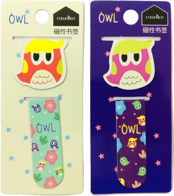 

Fusen collection MSB003 Bookmark Bookmark(Owl, Multicolor)