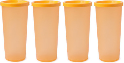 

Oliveware 10 Plastic Mug(1000 ml, Pack of 4), White