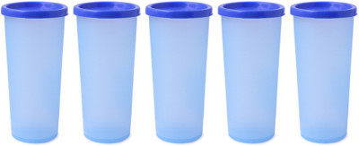 

Oliveware 3 Plastic Mug(1000 ml, Pack of 5), White
