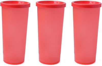 

Oliveware 5 Plastic Mug(1000 ml, Pack of 3), White