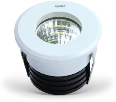 

Opulus 3 W Round Plug & Play LED Bulb(White)