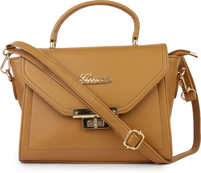 

Do Bhai Hand-held Bag(Tan)