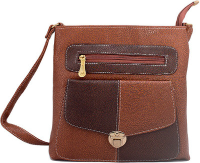 

Trendy Guys Sling Bag(Brown)