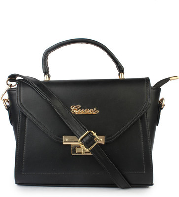 

Do Bhai Hand-held Bag(Black)