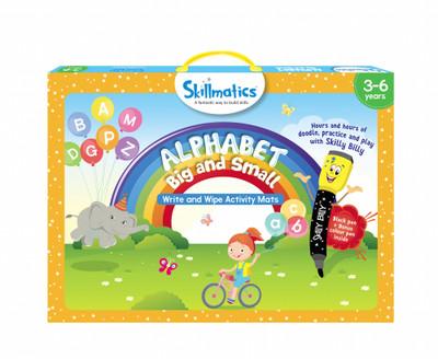 

Skillmatics Alphabet Big and Small 3-6 Years(Multicolor)