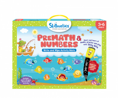 

Skillmatics PreMath and Numbers 3-6 Years(Multicolor)