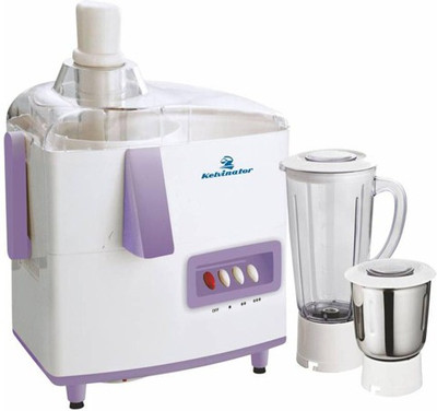 

Kelvinator Dazzle KJM 4523 450 W Juicer Mixer Grinder(Purple, 2 Jars)