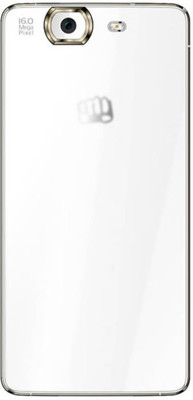 CASE CREATION Micromax Canvas Knight A350 Back Panel(White)