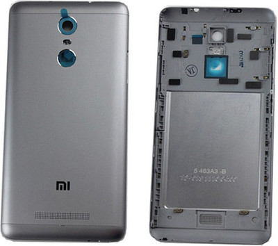 CASE CREATION Mi Redmi Note 3 Back Panel(Grey)