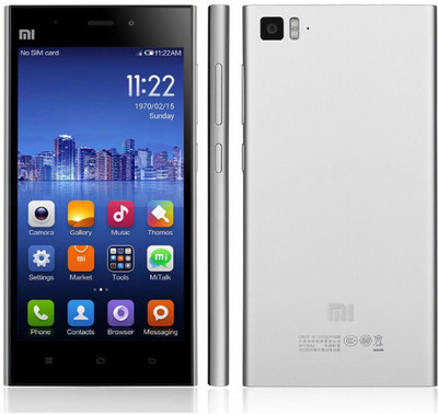 CASE CREATION Xaiomi Mi 3 Back Panel(White)