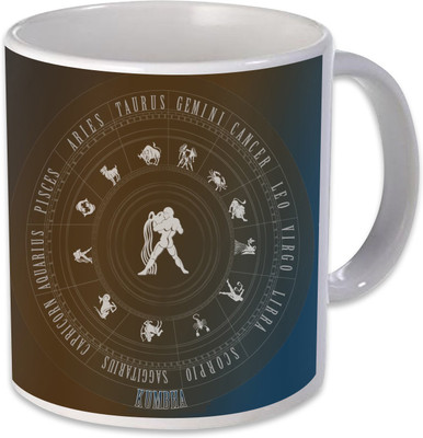 

Heyworlds aquarius kumbha horoscope rashi Ceramic Mug(325 ml), Multicolor