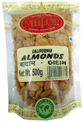 

MilTop California Almonds(5 kg, Pouch)